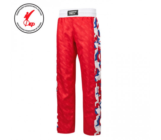 Брюки для кикбоксинга Green Hill KBT-2089K, p.42 (152-157см) красный Красный image